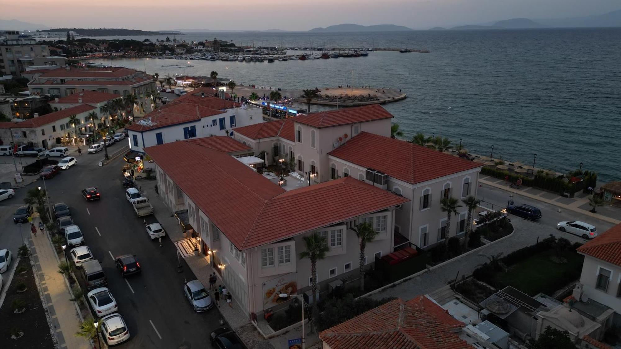 Rasim Palas Hotel Cesme Bagian luar foto